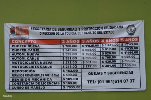 Precios canje