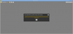 Error Tweetdeck 2